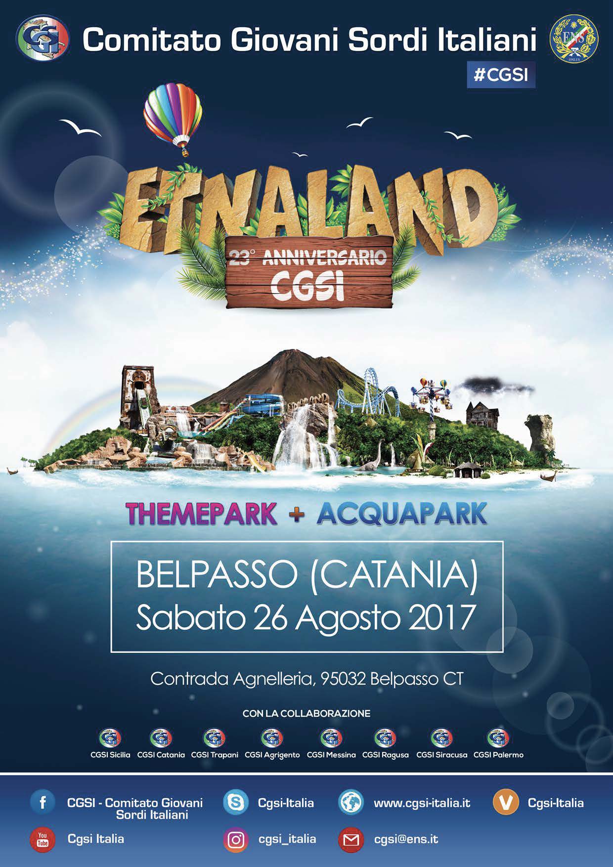 1057 CGSI PROV.LI E REG.LI 23 Anniversario CGSI - Etnaland